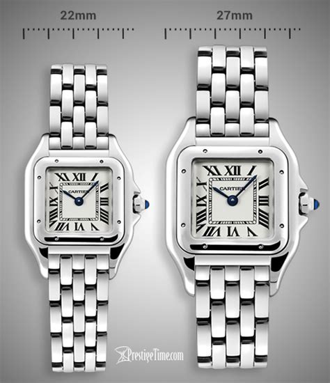 biggest cartier watch size